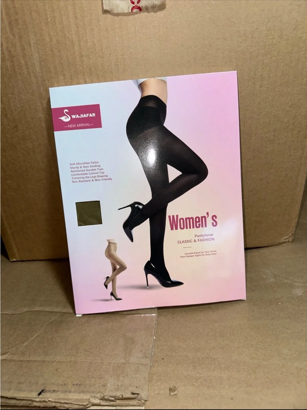 Women's Black Sheer Pantyhose